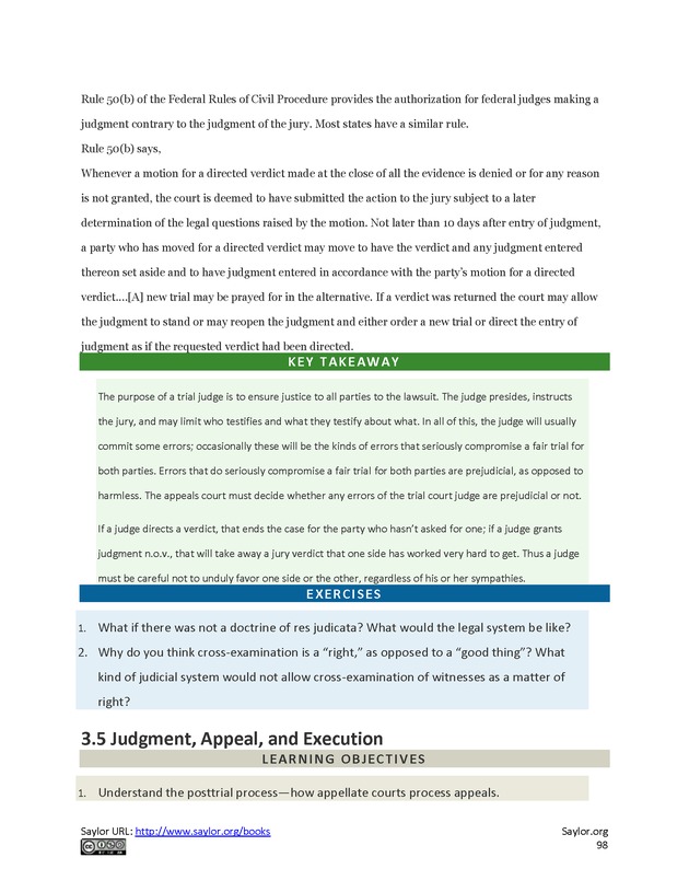 Business Law and the Legal Environment - Page 98